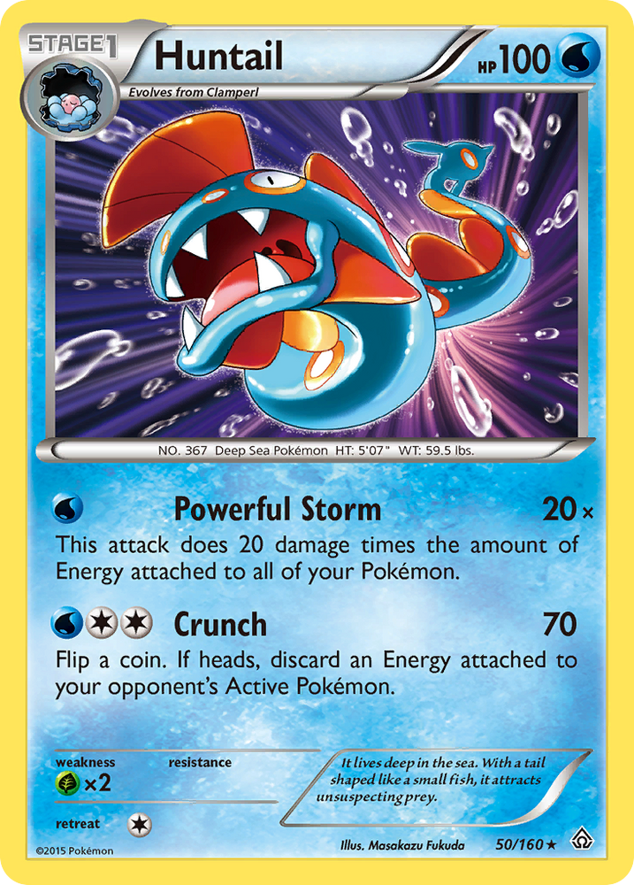 Huntail (50/160) [XY: Choque primigenio] 