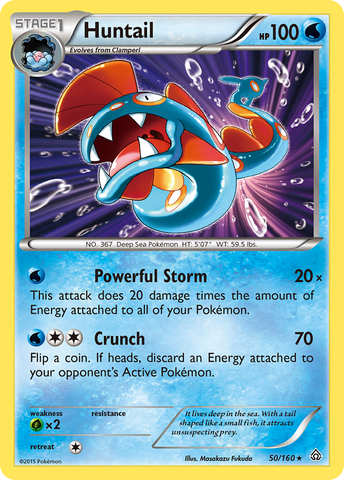 Huntail (50/160) [XY: Choque primigenio] 