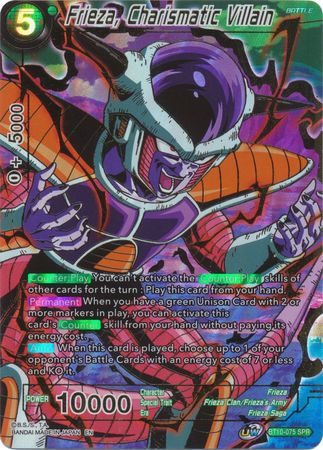 Frieza, Charismatic Villain (SPR) [BT10-075]