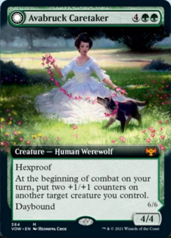 Avabruck Caretaker // Hollowhenge Huntmaster (Extendido) [Innistrad: Crimson Vow]