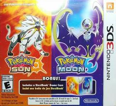 Pokemon Sun & Pokemon Moon [Steelbook Edition] - Nintendo 3DS