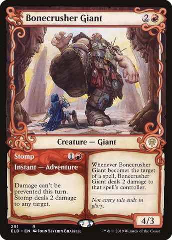 Bonecrusher Giant // Stomp (Showcase) [Trône d'Eldraine] 