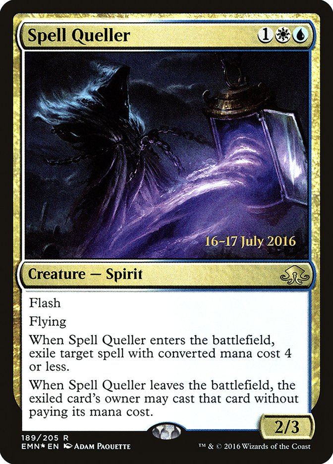 Spell Queller  (Prerelease) [Eldritch Moon Prerelease Promos]