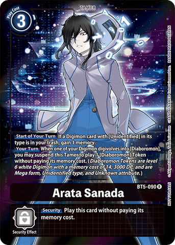 Arata Sanada [BT5-090] (Promotion Buy-A-Box) [Bataille d'Omni Promos] 
