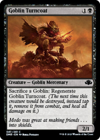 Goblin Turncoat [Dominaria Remastered]