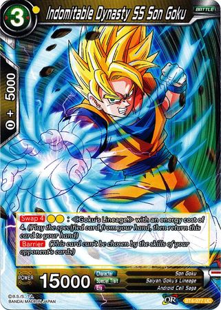 Indomitable Dynasty SS Son Goku [BT4-077]