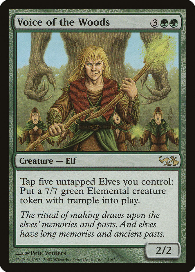 Voice of the Woods [Duel Decks: Elfes contre Gobelins] 