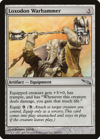 Martillo de guerra Loxodon [Mirrodin] 