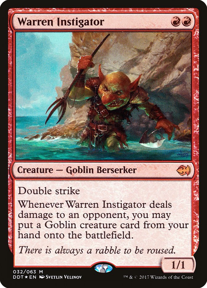 Warren Instigator [Duel Decks: Ondins contre Gobelins] 