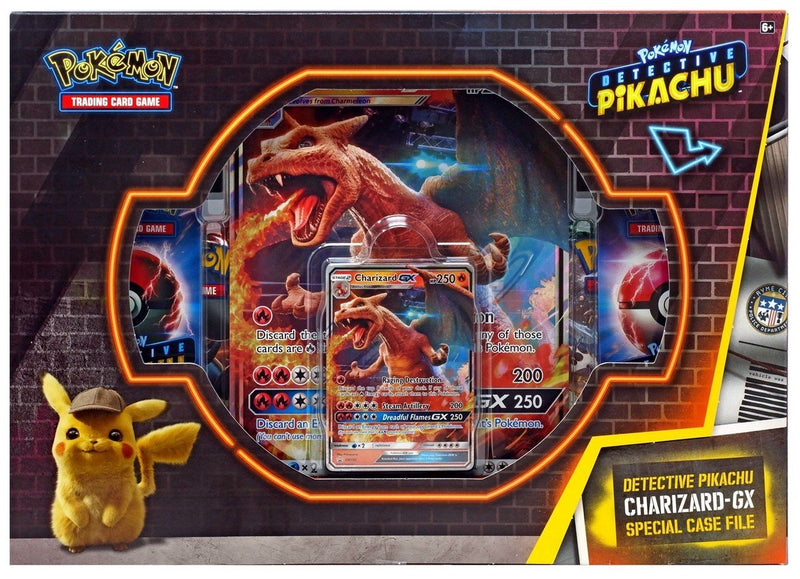 Pokémon TCG: Detective Pikachu Charizard-GX - Archivo del Caso Español