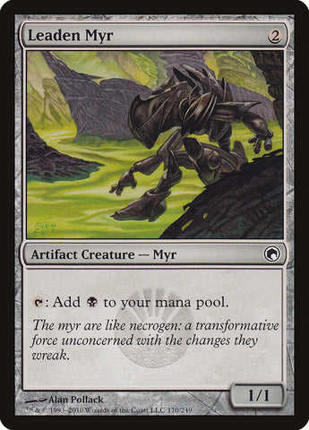 Leaden Myr [Cicatrices de Mirrodin] 