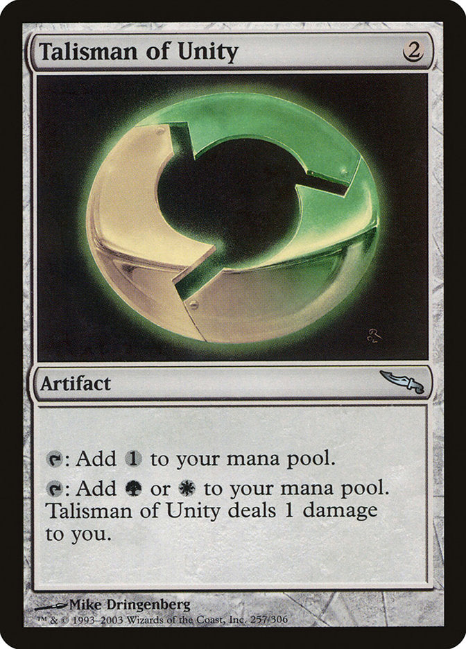 Talismán de la Unidad [Mirrodin] 