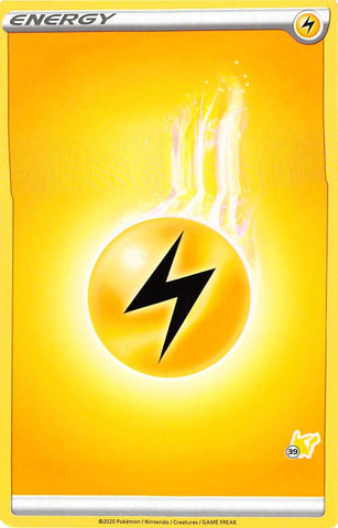 Lightning Energy (Pikachu Stamp #39) [Battle Academy 2022]