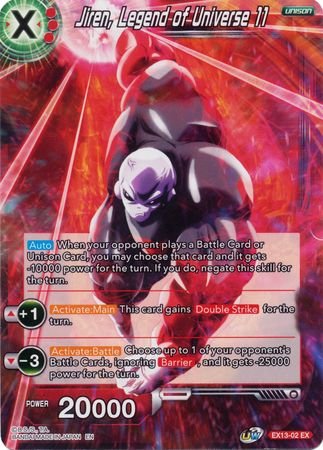 Jiren, Legend of Universe 11 [EX13-02]