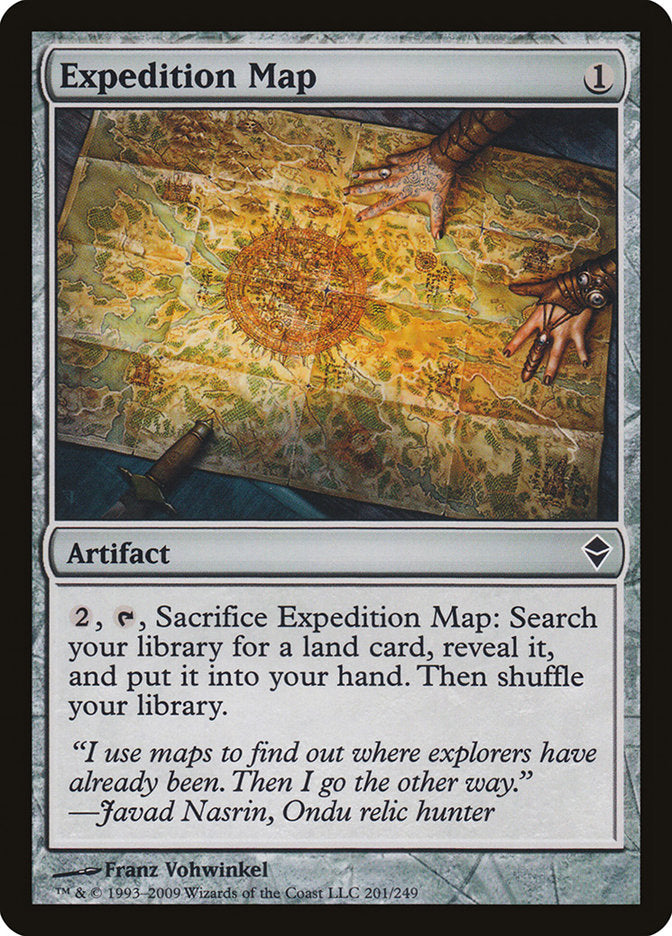 Carte d'expédition [Zendikar] 