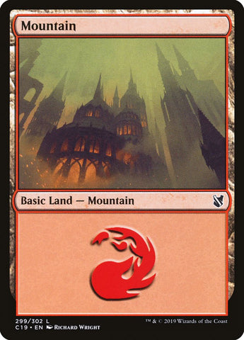 Mountain (#299) [Commander 2019]