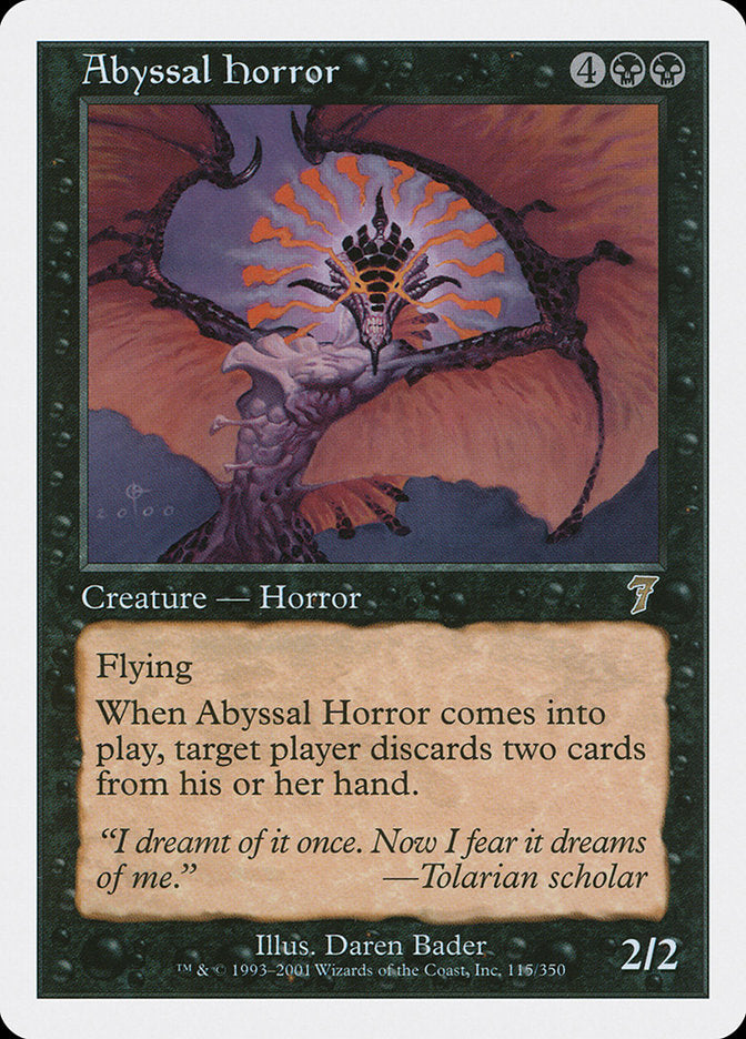 Abyssal Horror [Séptima edición] 