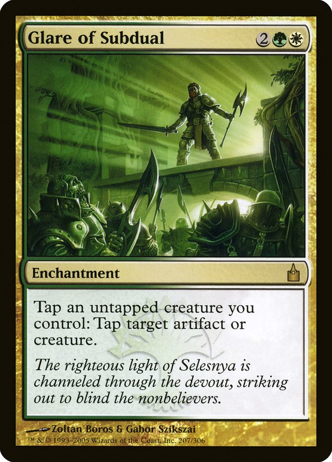 Resplandor de subdual [Ravnica: Ciudad de gremios] 