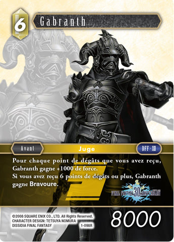 Gabranth (30th Anniversary) [Opus I Promo Cards]