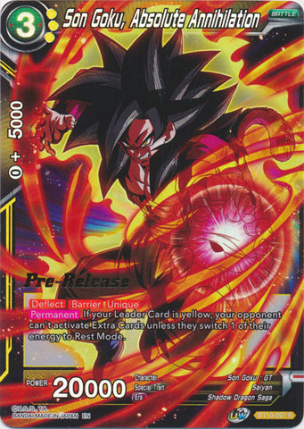 Son Goku, Absolute Annihilation (BT10-097) [Rise of the Unison Warrior Prerelease Promos]