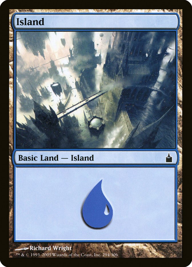 Island (#294) [Ravnica: City of Guilds]