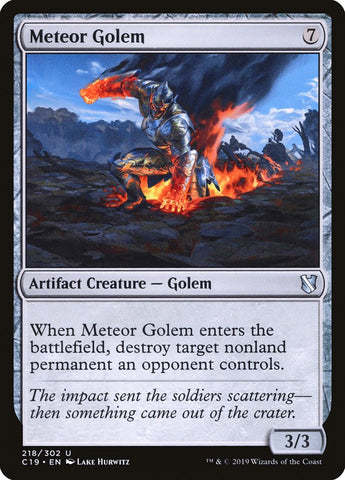 Meteor Golem [Commander 2019]