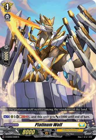 Platinum Wolf (D-SD03/008EN) [Tohya Ebata: Apex Ruler]