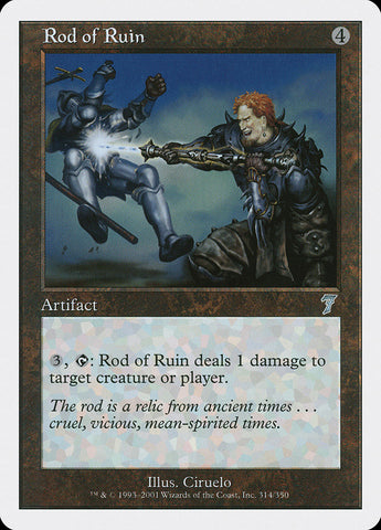 Rod of Ruin [Septième édition] 