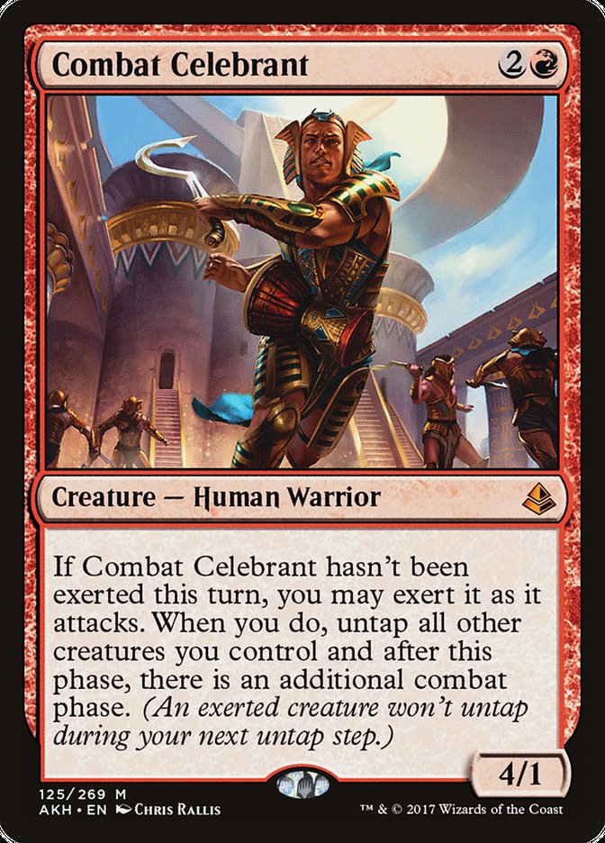 Celebrante de combate [Amonkhet] 