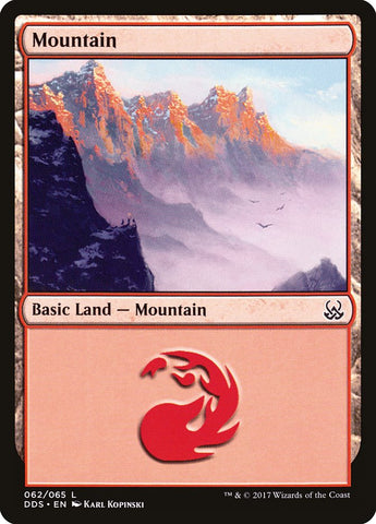 Mountain (#62) [Duel Decks: Mind vs. Might]