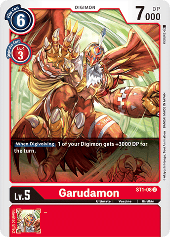 Garudamon [ST1-08] [Rojo Gaia] 