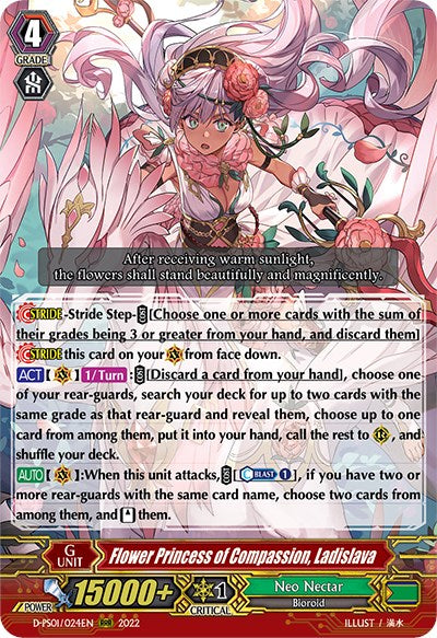 Flower Princess of Compassion, Ladislava (D-PS01/024EN) [P Clan Collection 2022]