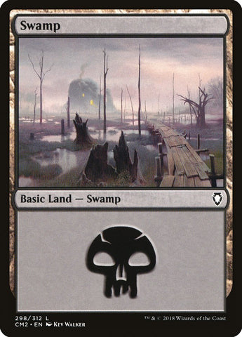 Swamp (#298) [Commander Anthology Volume II]