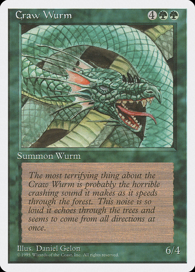 Craw Wurm [Quatrième édition] 