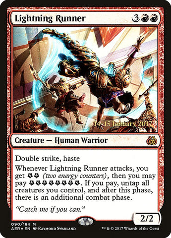 Lightning Runner [Promotions d'Avant-première Aether Revolt] 