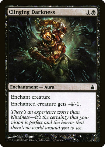 Oscuridad aferrada [Ravnica: Ciudad de gremios] 