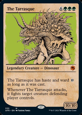 The Tarrasque (Showcase) [Calabozos y Dragones: Aventuras en los Reinos Olvidados] 