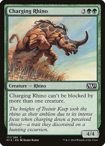Cargando a Rhino [Magic 2015] 