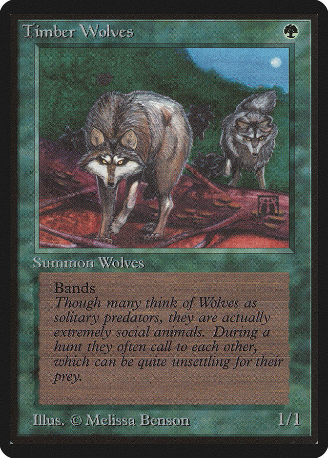 Timber Wolves [bêta en édition limitée] 