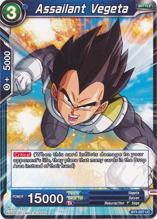 Asaltante Vegeta [BT1-037] 