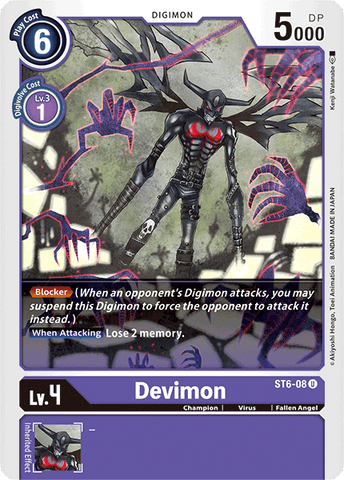 Devimon [ST6-08] [Violette venimeuse] 