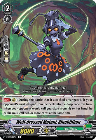 Well-dressed Mutant, Algobillbug (V-EB09/057EN) [The Raging Tactics]