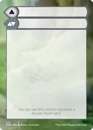 Helper Card (9/9) [Kaldheim Tokens]