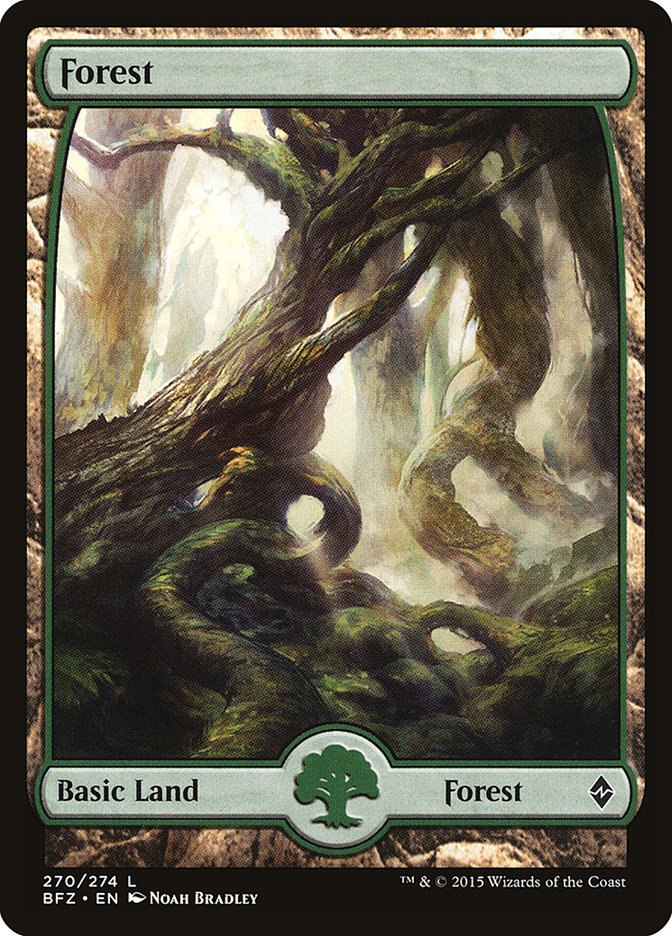 Forest (#270) [Battle for Zendikar]