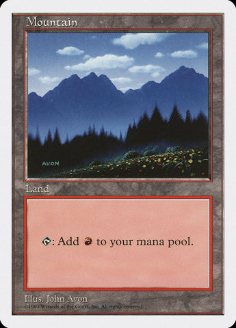 Mountain (#445) [Fifth Edition]