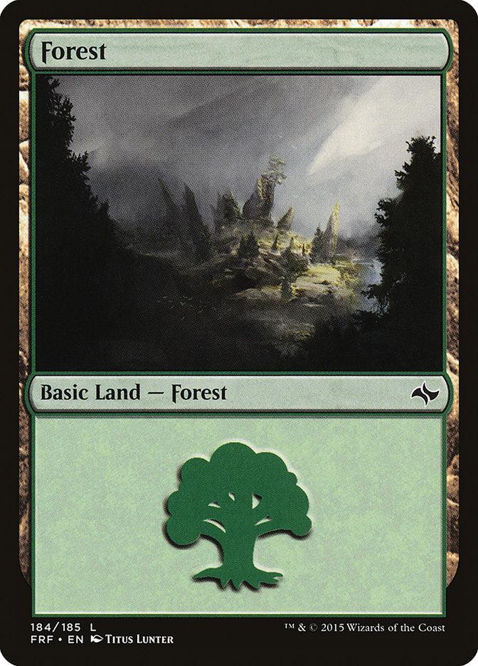 Forest (#184) [Fate Reforged]