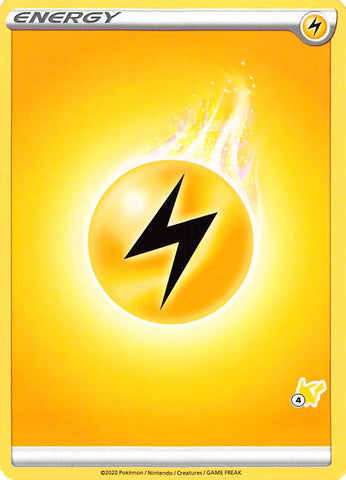 Lightning Energy (Pikachu Stamp #4) [Battle Academy 2022]