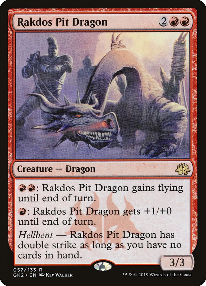 Rakdos Pit Dragon [Equipo de gremio de Ravnica Allegiance] 