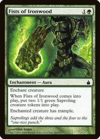 Puños de Ironwood [Ravnica: City of Guilds] 