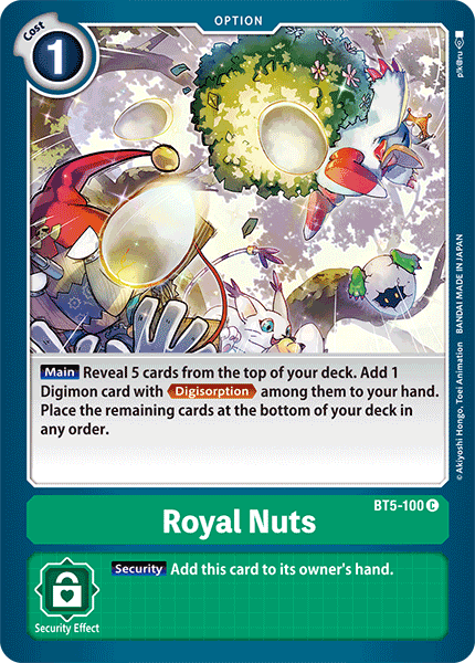 Royal Nuts [BT5-100] [Bataille d'Omni] 